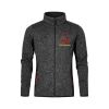 Männer Strickfleece-Jacke mit Stehkragen  E7700 Miniaturansicht