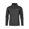 Männer Strickfleece-Jacke mit Stehkragen  E7700 Miniaturansicht