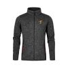 Männer Strickfleece-Jacke mit Stehkragen  E7700 Miniaturansicht
