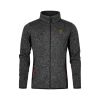 Männer Strickfleece-Jacke mit Stehkragen  E7700 Miniaturansicht