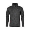 Männer Strickfleece-Jacke mit Stehkragen  E7700 Miniaturansicht