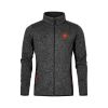 Männer Strickfleece-Jacke mit Stehkragen  E7700 Miniaturansicht