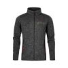 Männer Strickfleece-Jacke mit Stehkragen  E7700 Miniaturansicht