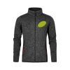 Männer Strickfleece-Jacke mit Stehkragen  E7700 Miniaturansicht