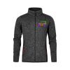 Männer Strickfleece-Jacke mit Stehkragen  E7700 Miniaturansicht