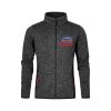 Männer Strickfleece-Jacke mit Stehkragen  E7700 Miniaturansicht