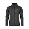Männer Strickfleece-Jacke mit Stehkragen  E7700 Miniaturansicht
