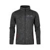 Männer Strickfleece-Jacke mit Stehkragen  E7700 Miniaturansicht