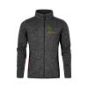 Männer Strickfleece-Jacke mit Stehkragen  E7700 Miniaturansicht