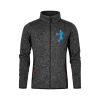 Männer Strickfleece-Jacke mit Stehkragen  E7700 Miniaturansicht