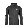 Männer Strickfleece-Jacke mit Stehkragen  E7700 Miniaturansicht