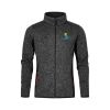 Männer Strickfleece-Jacke mit Stehkragen  E7700 Miniaturansicht