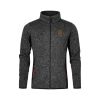 Männer Strickfleece-Jacke mit Stehkragen  E7700 Miniaturansicht