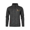 Männer Strickfleece-Jacke mit Stehkragen  E7700 Miniaturansicht