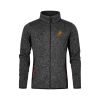 Männer Strickfleece-Jacke mit Stehkragen  E7700 Miniaturansicht