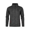 Männer Strickfleece-Jacke mit Stehkragen  E7700 Miniaturansicht
