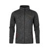 Männer Strickfleece-Jacke mit Stehkragen  E7700 Miniaturansicht