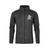 Männer Strickfleece-Jacke mit Stehkragen  E7700 Miniaturansicht