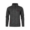 Männer Strickfleece-Jacke mit Stehkragen  E7700 Miniaturansicht