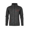 Männer Strickfleece-Jacke mit Stehkragen  E7700 Miniaturansicht