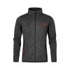 Männer Strickfleece-Jacke mit Stehkragen  E7700 Miniaturansicht