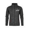 Männer Strickfleece-Jacke mit Stehkragen  E7700 Miniaturansicht