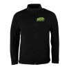 Männer Full- Zip Fleece Jacke HRM1201 Miniaturansicht