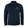Männer Full- Zip Fleece Jacke HRM1201 Miniaturansicht
