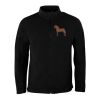 Männer Full- Zip Fleece Jacke HRM1201 Miniaturansicht