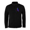 Männer Full- Zip Fleece Jacke HRM1201 Miniaturansicht