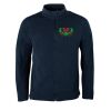 Männer Full- Zip Fleece Jacke HRM1201 Miniaturansicht
