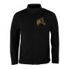 Männer Full- Zip Fleece Jacke HRM1201 Miniaturansicht