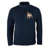 Männer Full- Zip Fleece Jacke HRM1201 Miniaturansicht