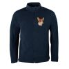 Männer Full- Zip Fleece Jacke HRM1201 Miniaturansicht