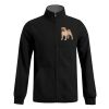 Männer Double Fleece Jacke E7971 Miniaturansicht