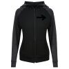 Damen cool contrast zoodie JC058 Miniaturansicht