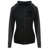 Damen cool contrast zoodie JC058 Miniaturansicht