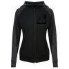 Damen cool contrast zoodie JC058 Miniaturansicht
