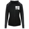 Damen cool contrast zoodie JC058 Miniaturansicht