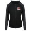 Damen cool contrast zoodie JC058 Miniaturansicht