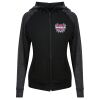 Damen cool contrast zoodie JC058 Miniaturansicht