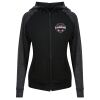 Damen cool contrast zoodie JC058 Miniaturansicht