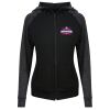 Damen cool contrast zoodie JC058 Miniaturansicht