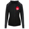 Damen cool contrast zoodie JC058 Miniaturansicht