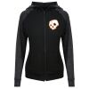 Damen cool contrast zoodie JC058 Miniaturansicht