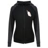 Damen cool contrast zoodie JC058 Miniaturansicht