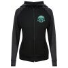 Damen cool contrast zoodie JC058 Miniaturansicht