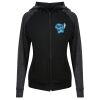 Damen cool contrast zoodie JC058 Miniaturansicht