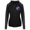 Damen cool contrast zoodie JC058 Miniaturansicht