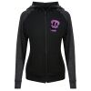 Damen cool contrast zoodie JC058 Miniaturansicht